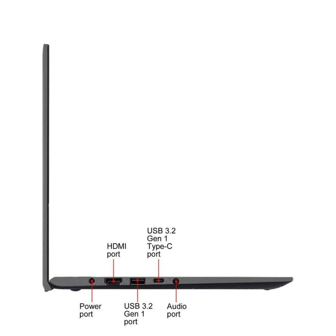 Asus Vivobook F412DA-X412DAP – 14" FHD – Ryzen 3 3250U – 8GB RAM – 256GB SSD – Gray - Image 5