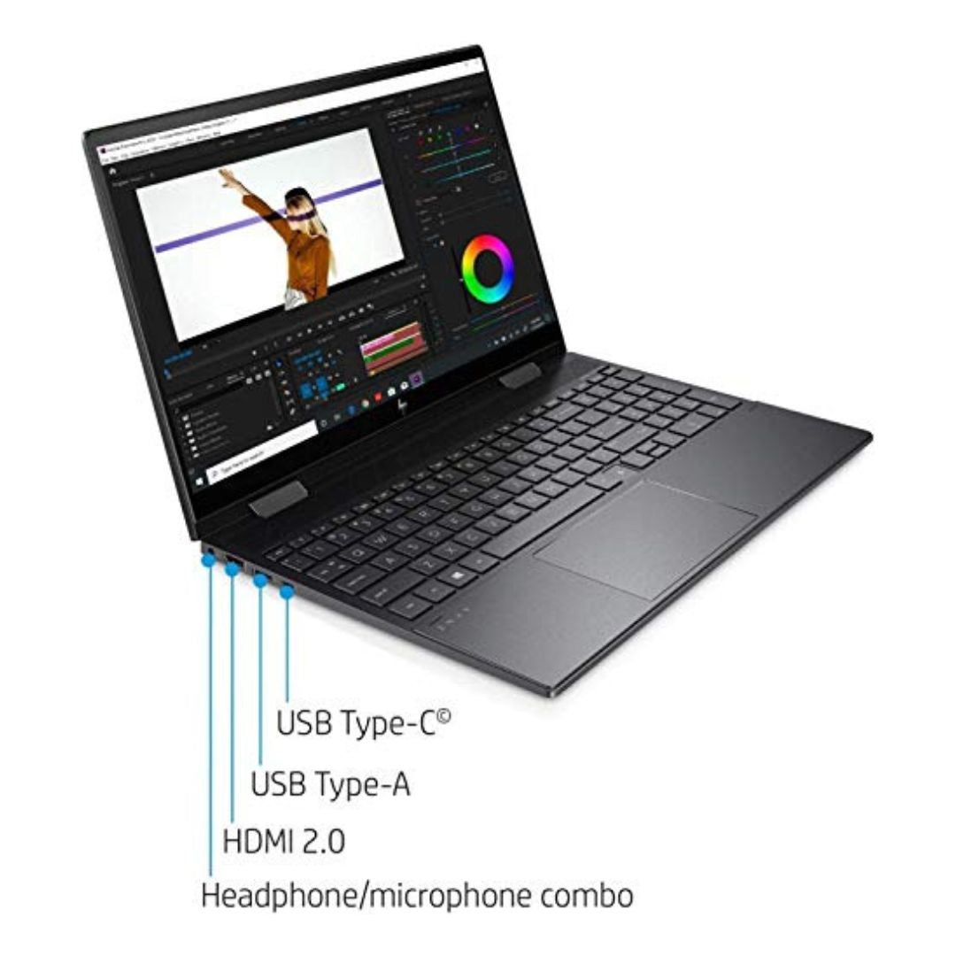 HP Envy x360 – 15.6" 2-in-1 FHD Touch – Ryzen 7 4700U – 8GB RAM – 512GB SSD – Nightfall Black – 15m-ee0023dx - Image 5