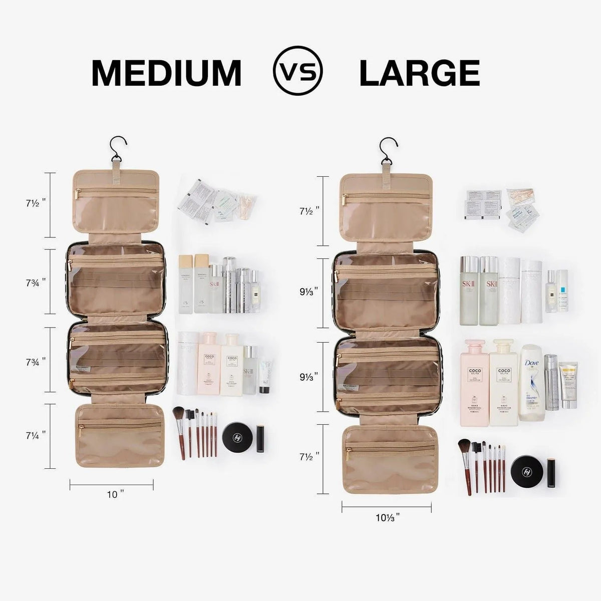 Bonchemin Stripes The Space Saver Toiletry Bag - Image 9
