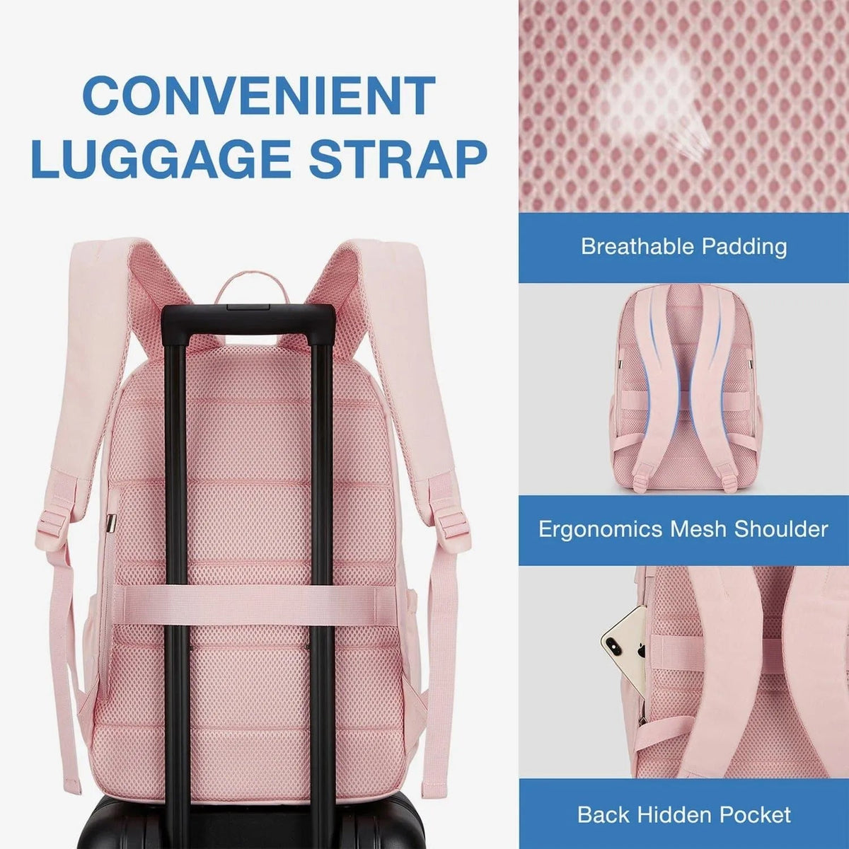 Horatio Laptop Backpacks for Women - Image 21