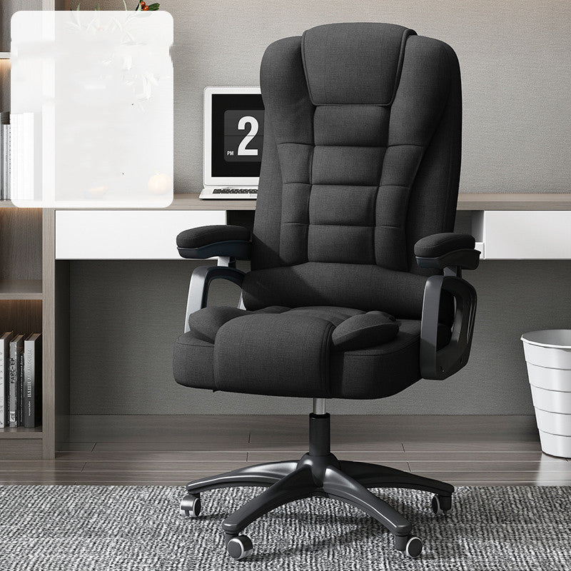 Home Office Sedentary Sofa Chair - Black