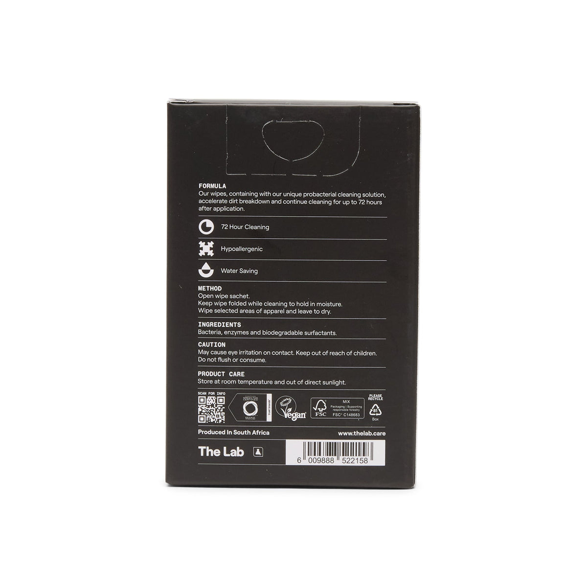 The Lab Apparel Refresh Wipes (12 count box) (Multi) - Image 2