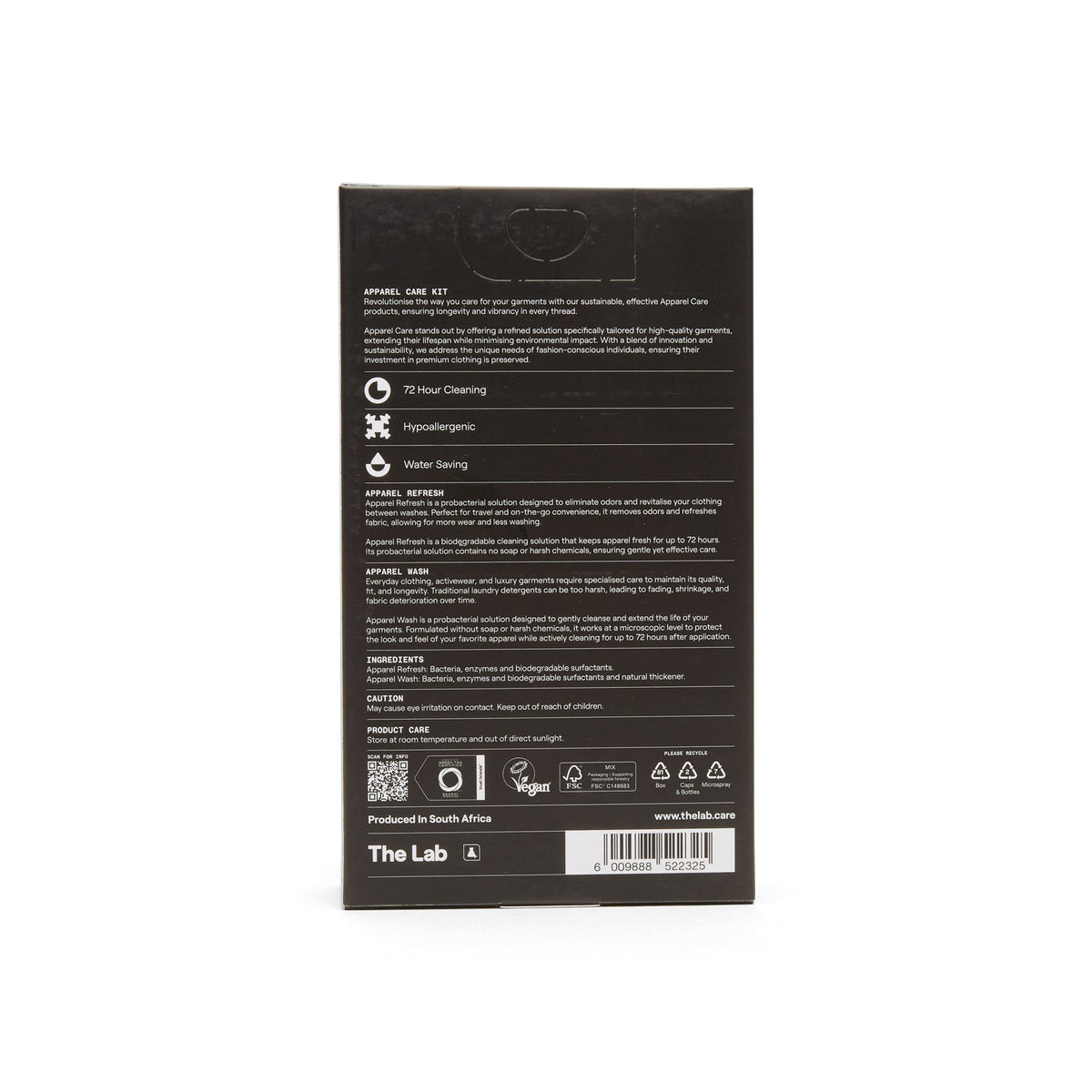 The Lab Apparel Care Kit (Multi) - Image 2