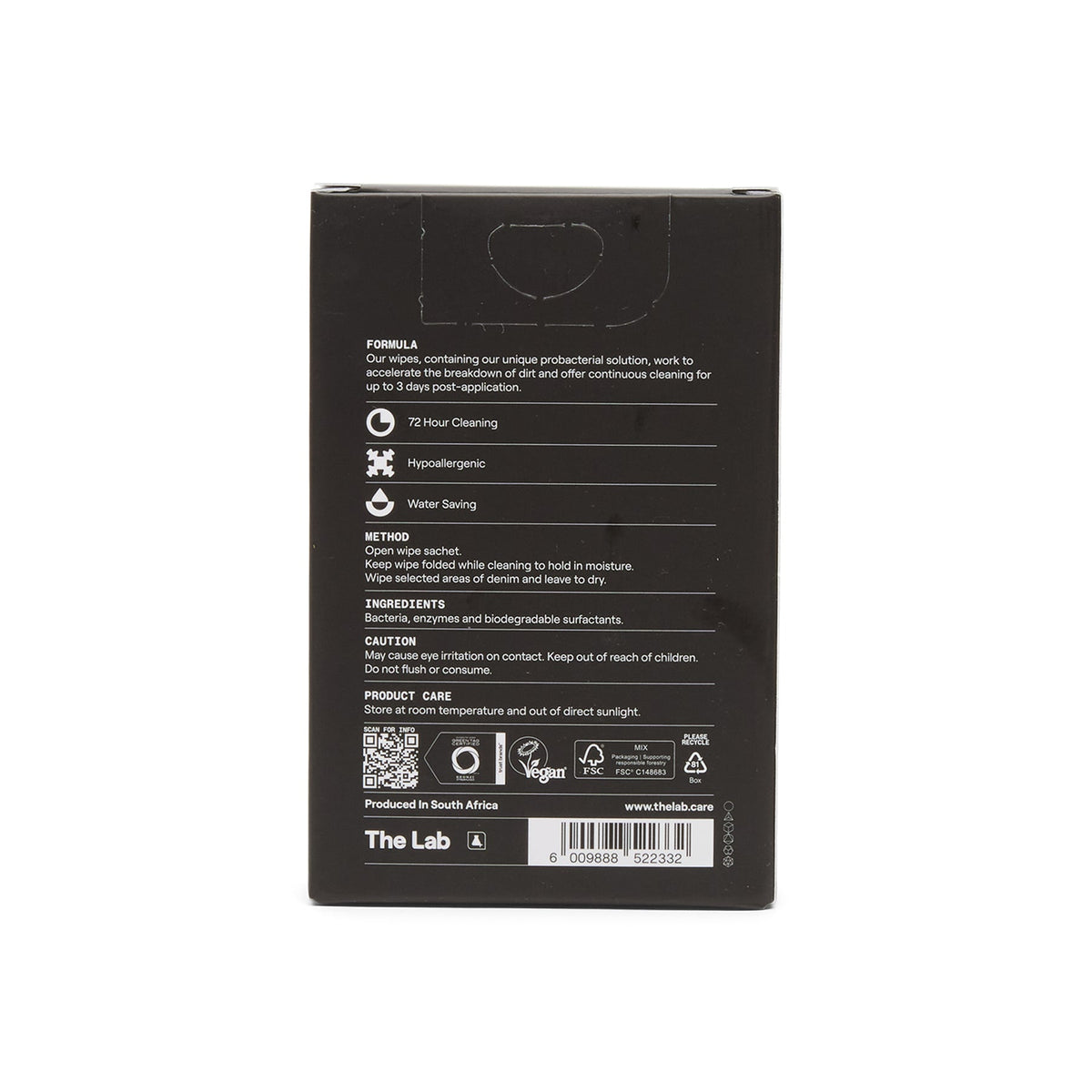 The Lab Denim Refresh Wipes (12 Count) (Multi) - Image 2