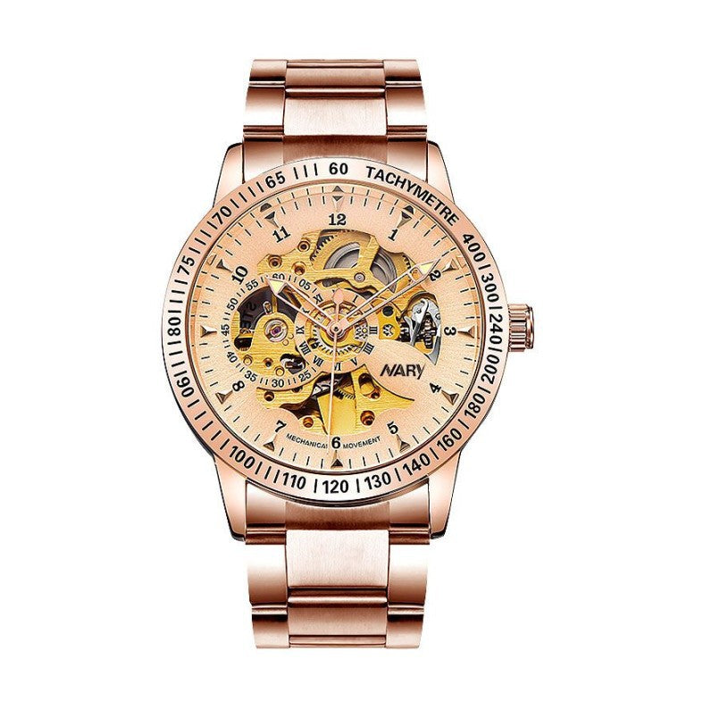 NARY Men's Automatic Mechanical Watch