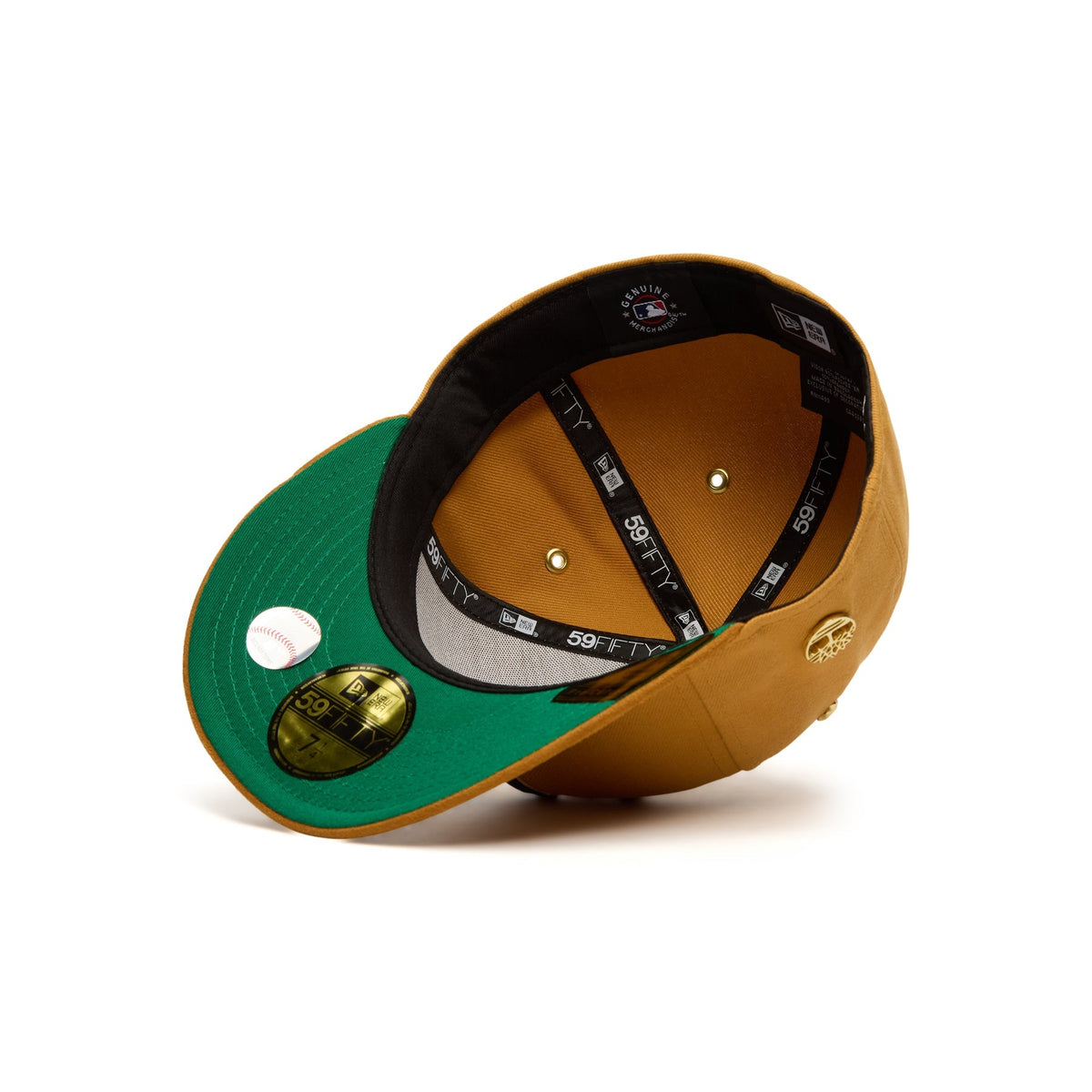 Timberland x New Era x Dodgers Fitted Baseball Cap (Pinecone Dodgers) - Image 5