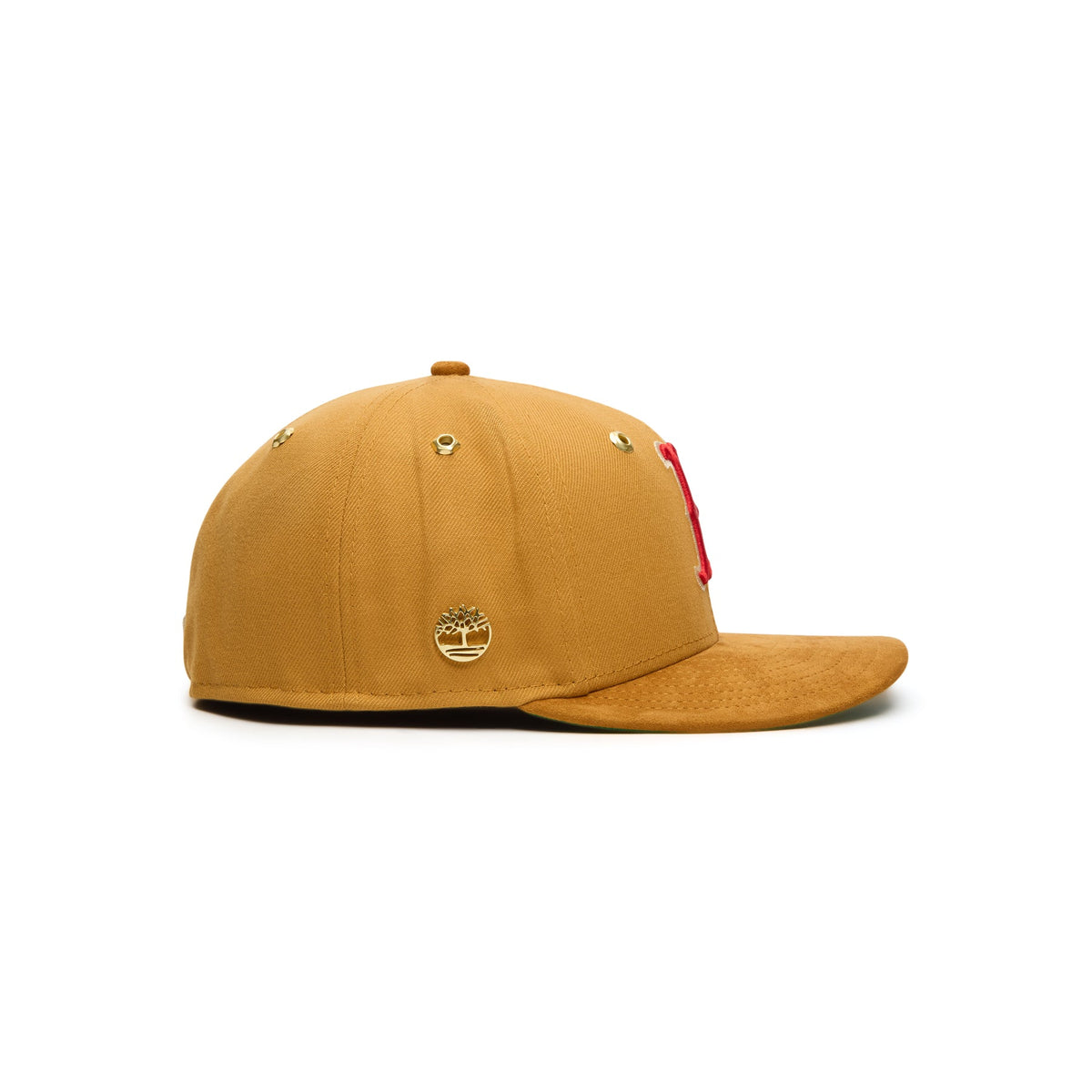 Timberland x New Era x Red Sox Fitted Baseball Cap (Pinecone Red Sox) - Image 2