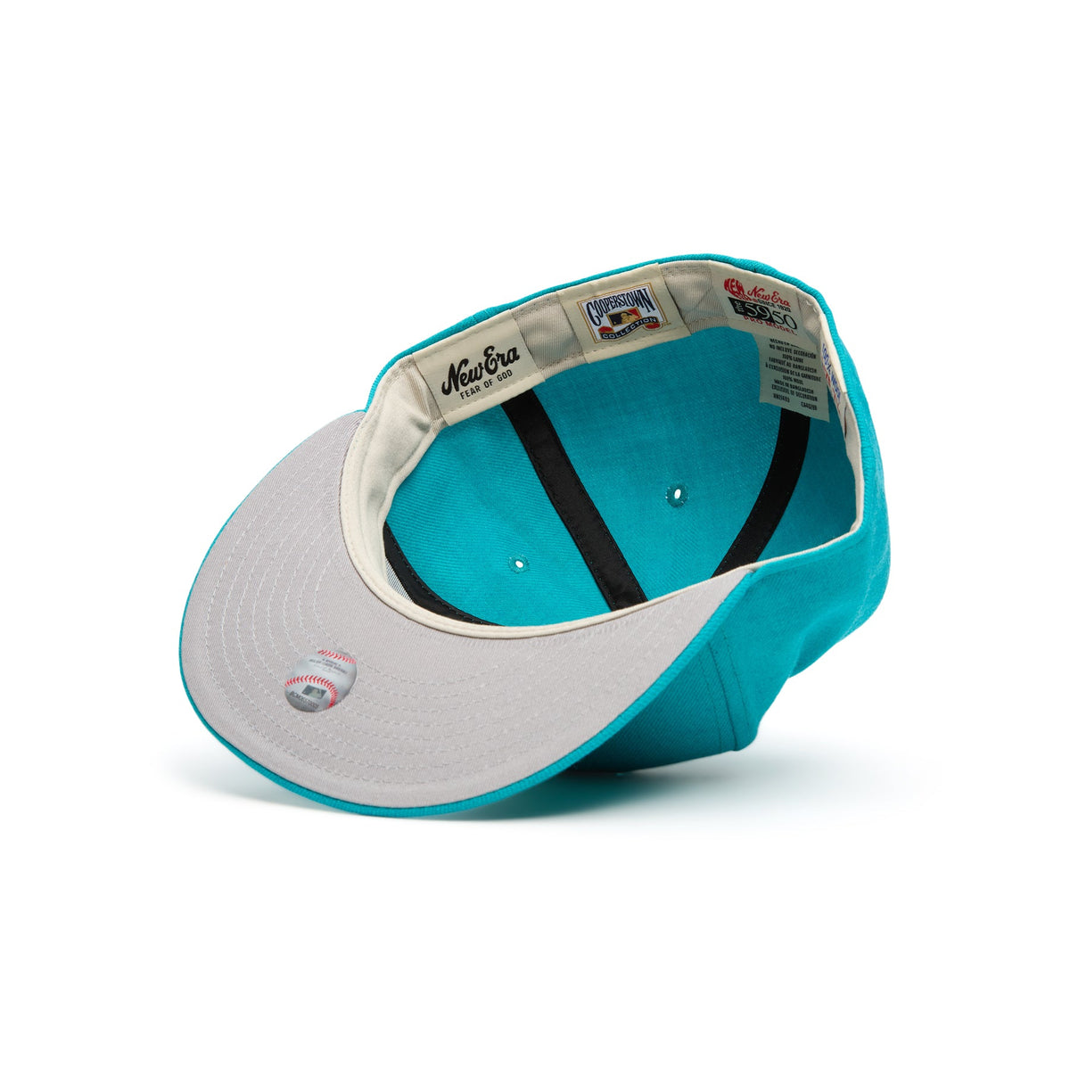 New Era 59FIFTY FOG Marlins (Teal) - Image 5