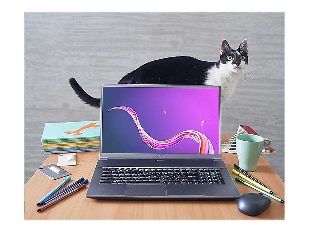 MSI - Creator 17M 17.3 Laptop - Intel Core i7 - 16GB Memory - NVIDIA GeForce RTX 2060 - 1TB SSD - S - Image 4