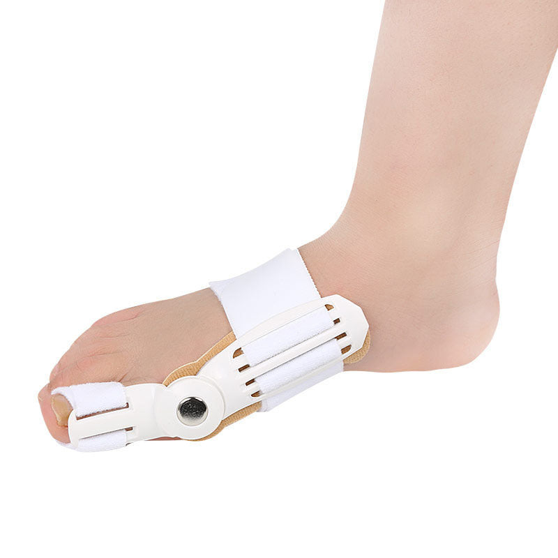 Hallux Valgus Corrector Plastic Toe Correctors Sleeves - 2pcs white