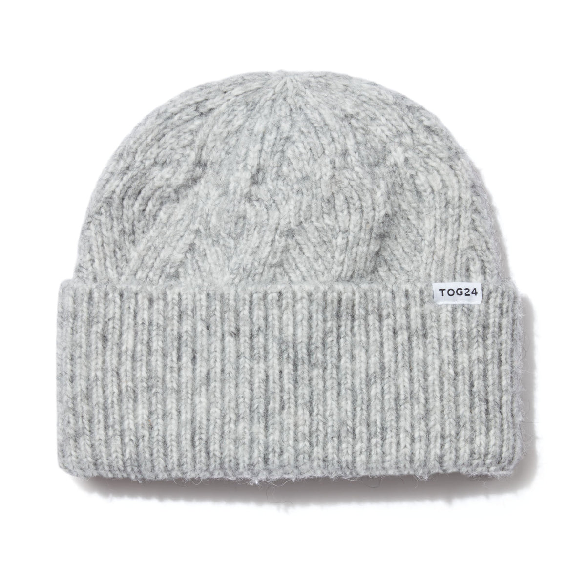 Abby Knit Hat - Ice Grey Marl - Image 3