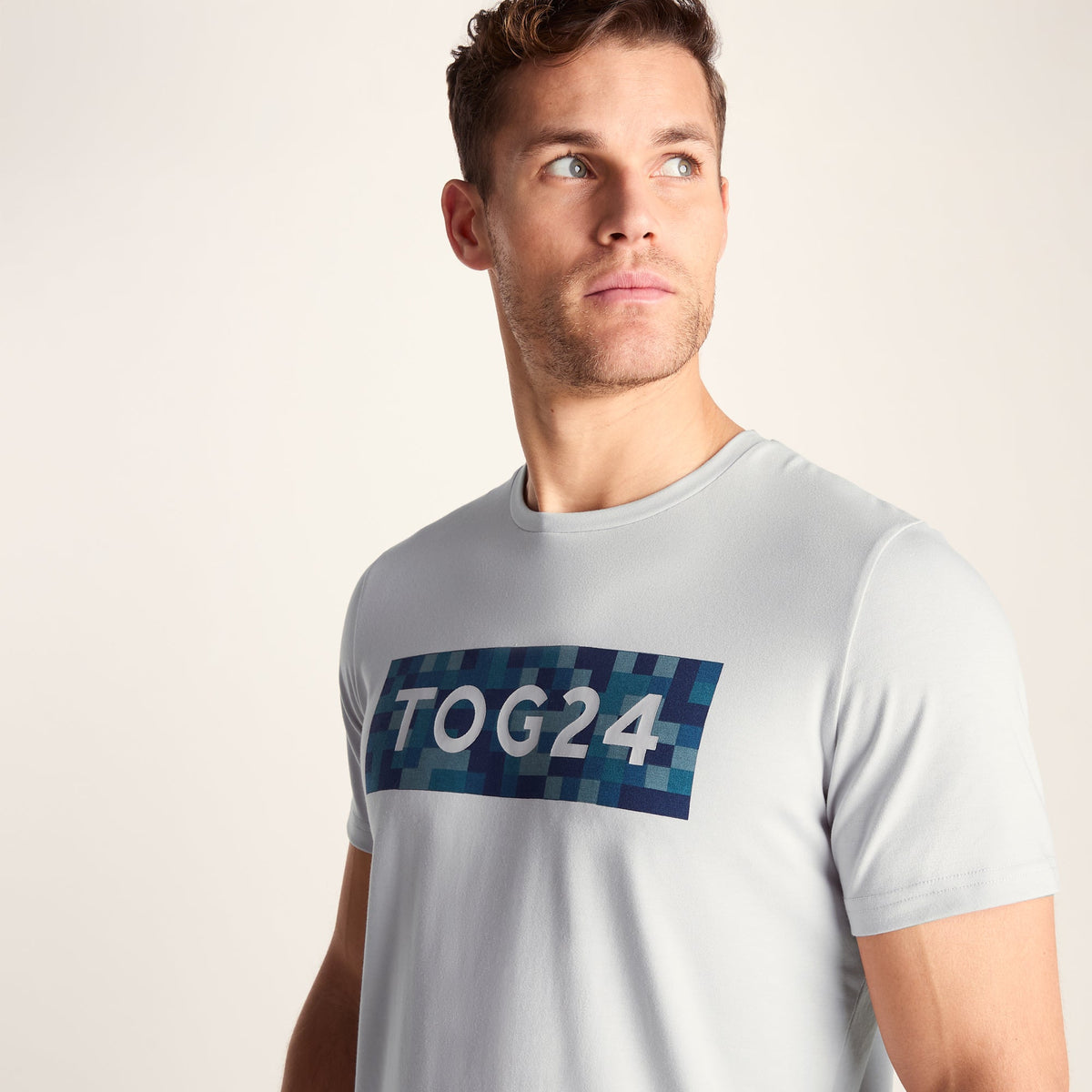 Abel Mens Breathable Performance T-Shirt - Raincloud - Image 5