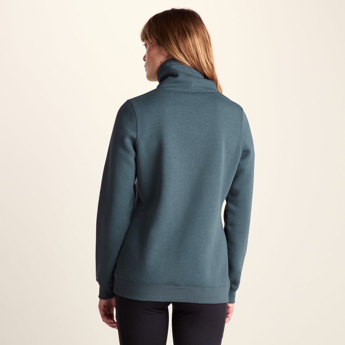Abigail Womens Supersoft Funnel Neck Sweat - Graphite - Image 3