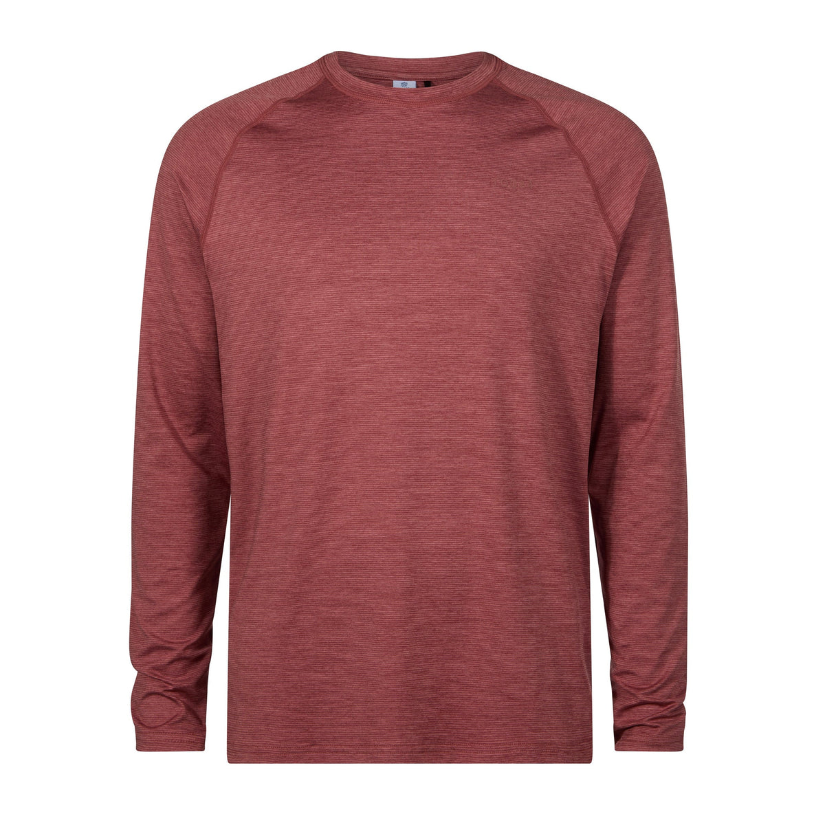 Ace Mens Long Sleeve Performance T-Shirt - Garnet Red - Image 8