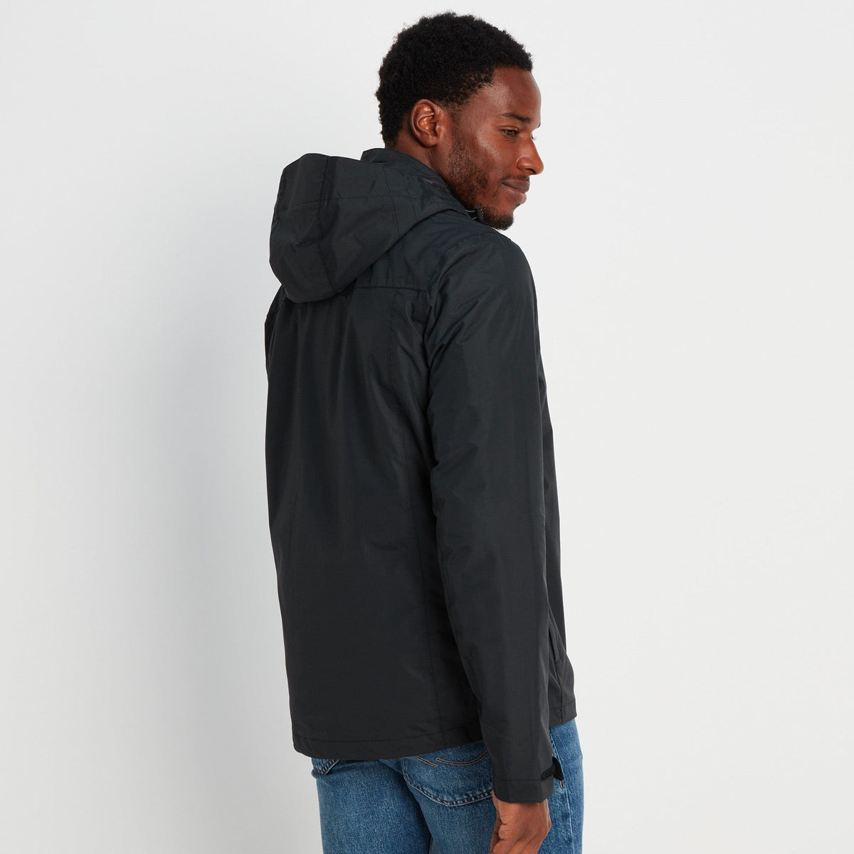 Airton Mens Waterproof Jacket - Black - Image 3