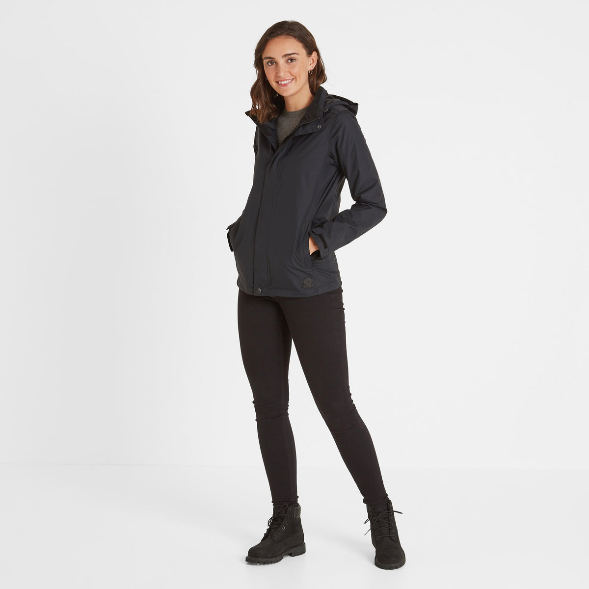 Airton Womens Waterproof Jacket - Black - Image 5