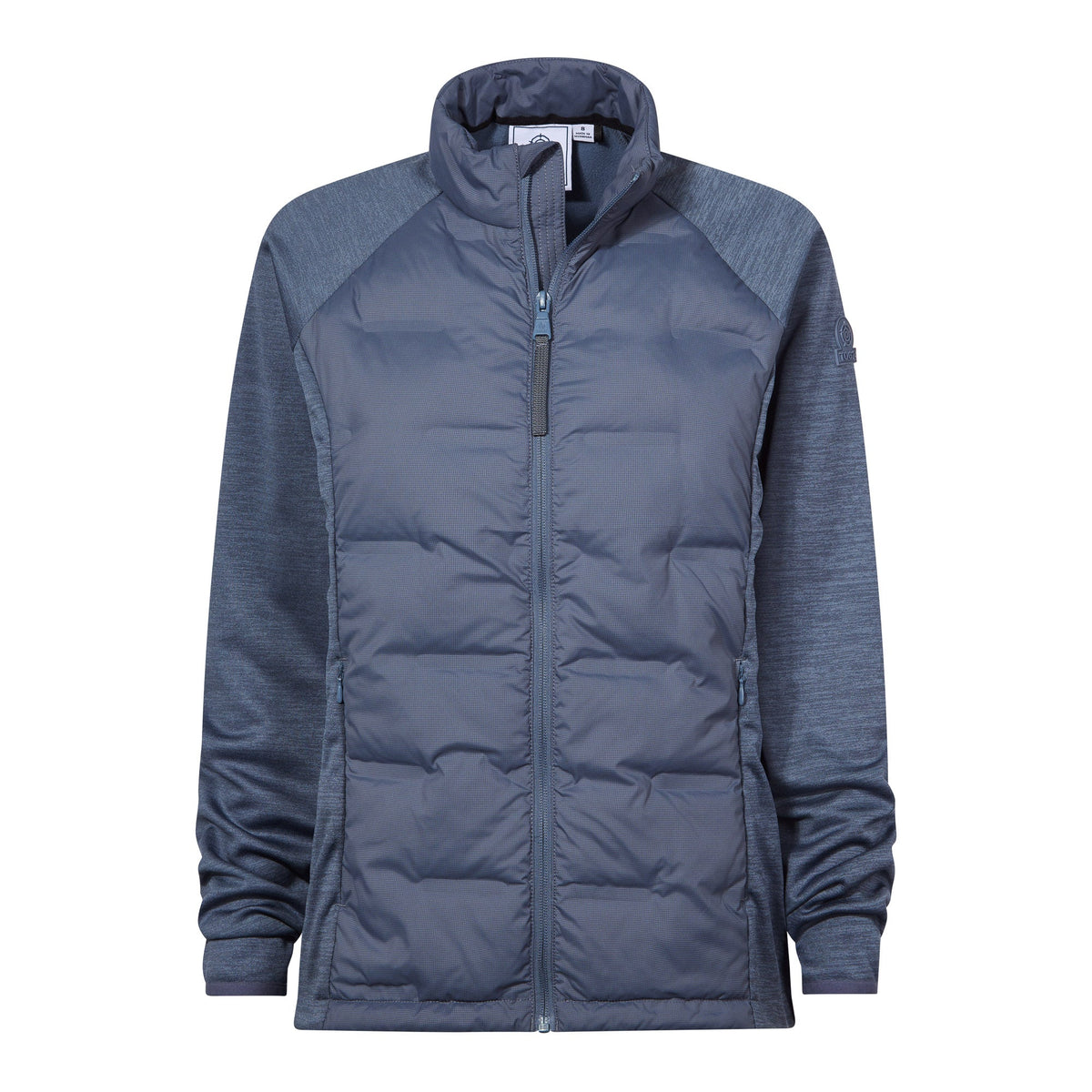 Arna Womens Lightweight Insulated Hybrid Jacket - Smokey Blue - Image 9