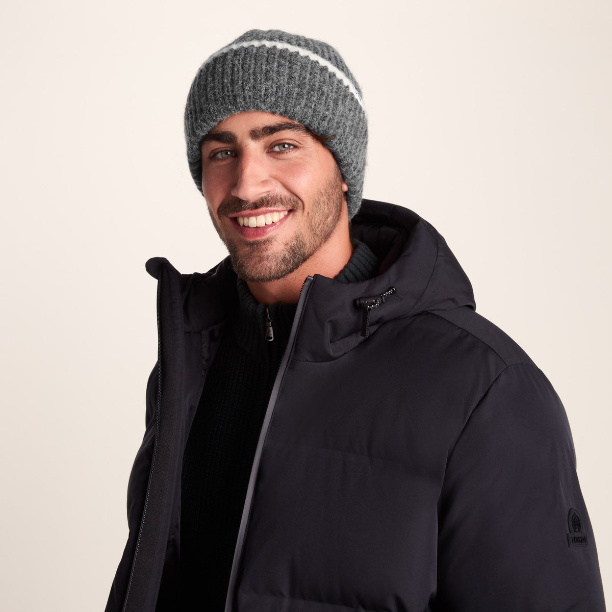 Ava Knit Hat - Dark Grey