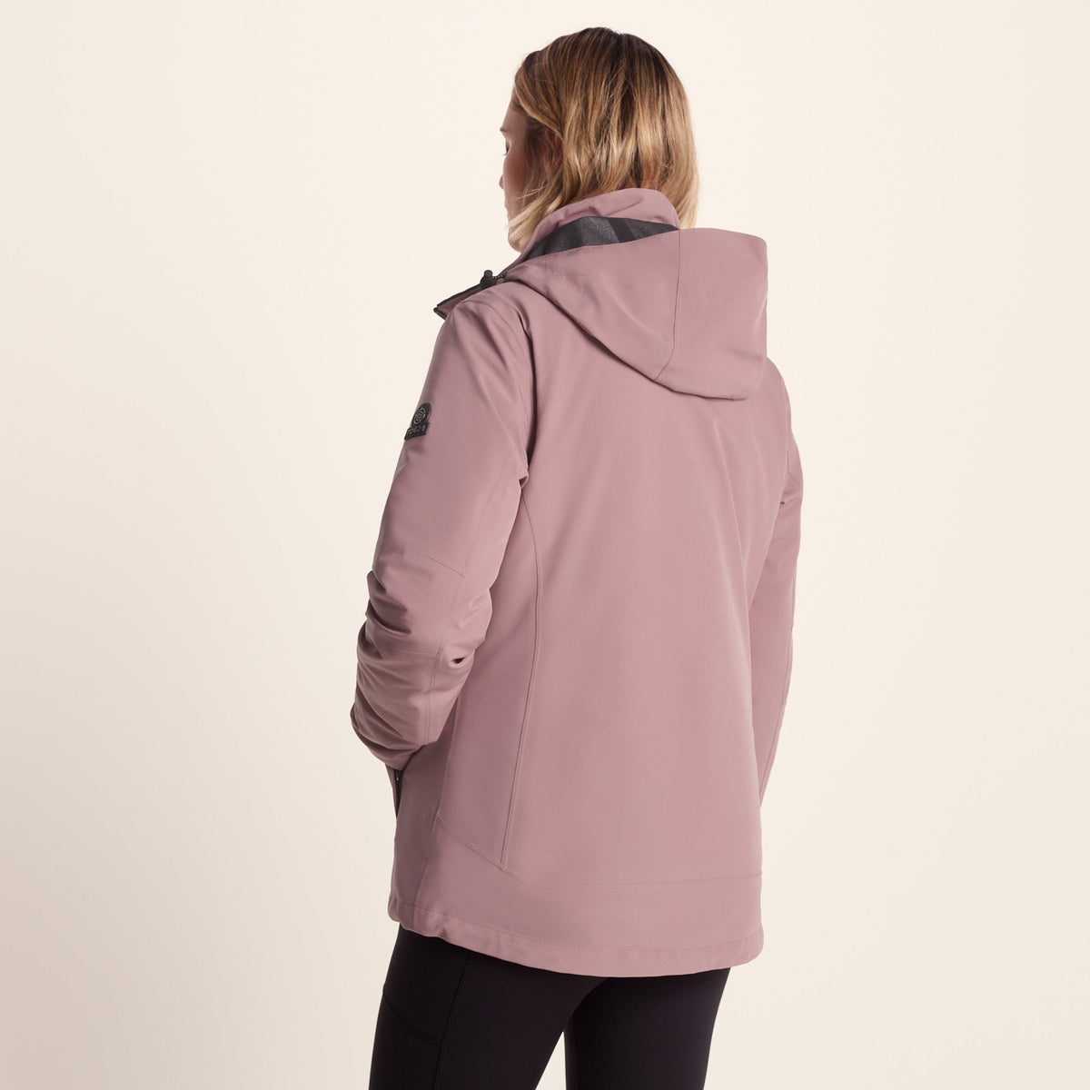 Beverley Womens 3-in-1 Waterproof Jacket - Mauve - Image 5