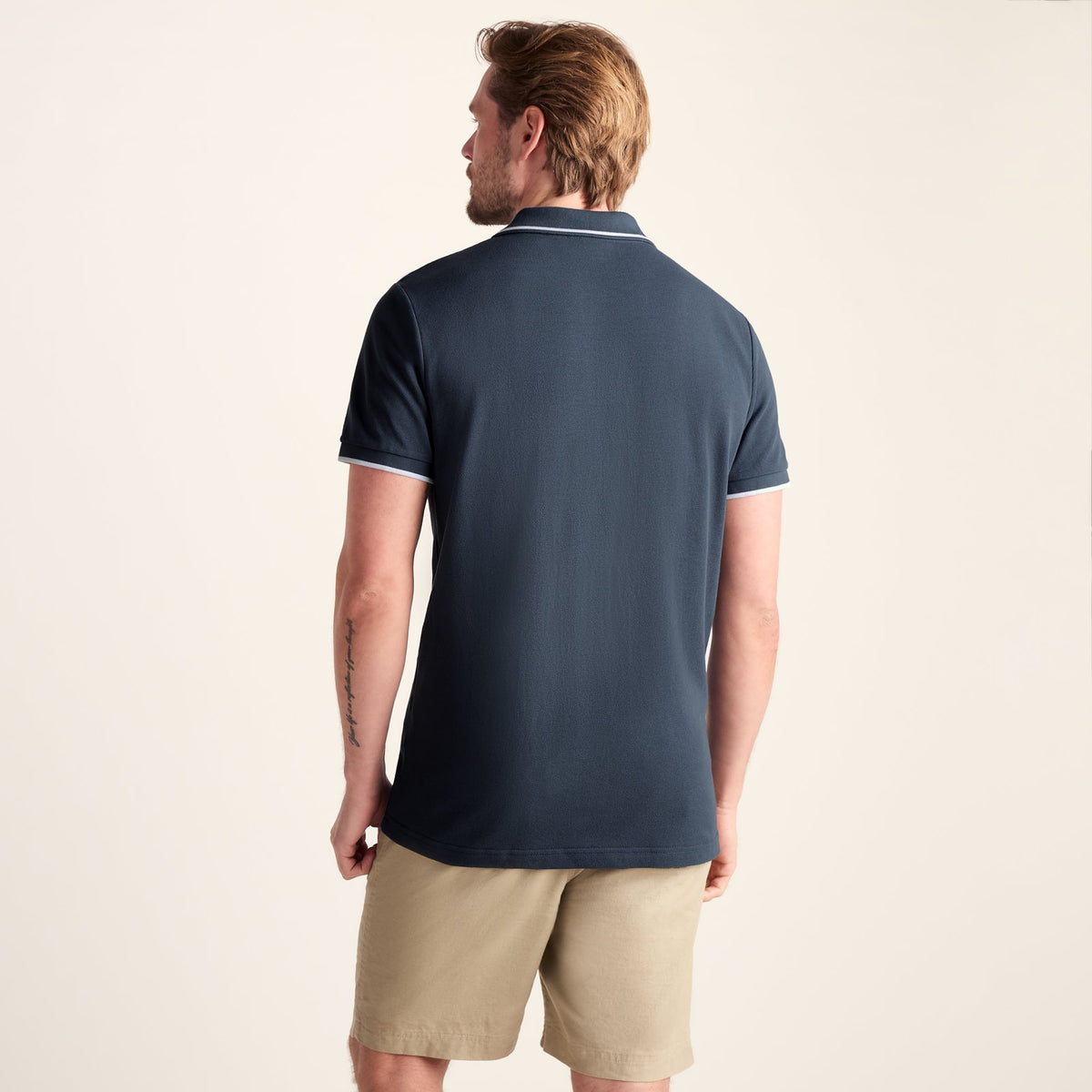 Binsoe Mens 100% Cotton Supersoft Polo Shirt - Aegean Teal - Image 3