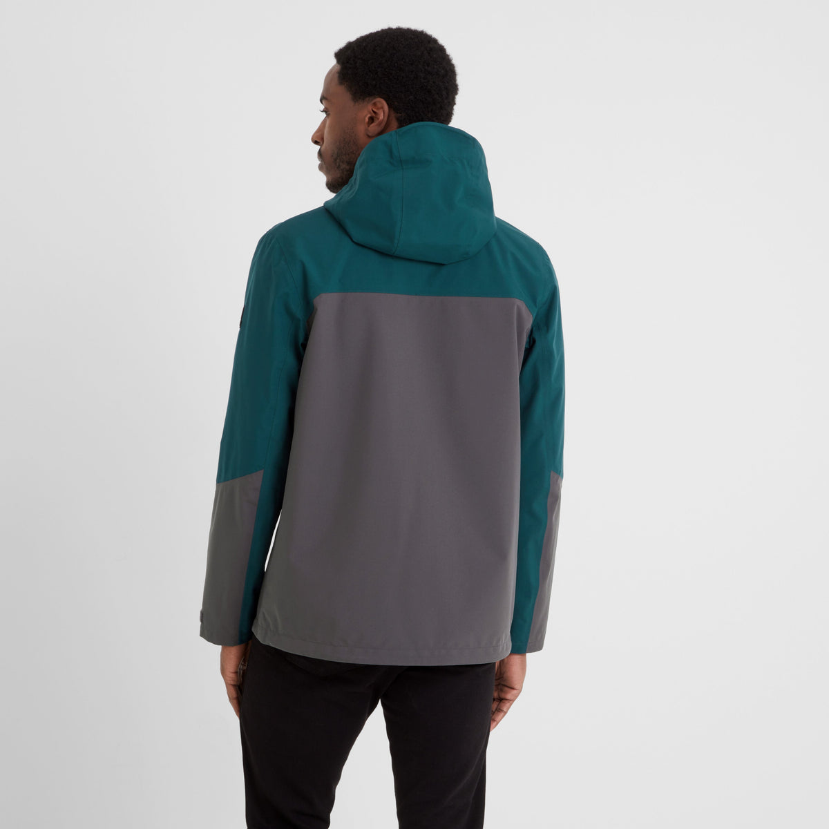 Bowston Mens Performance Waterproof Jacket - Petrol Green - Image 8