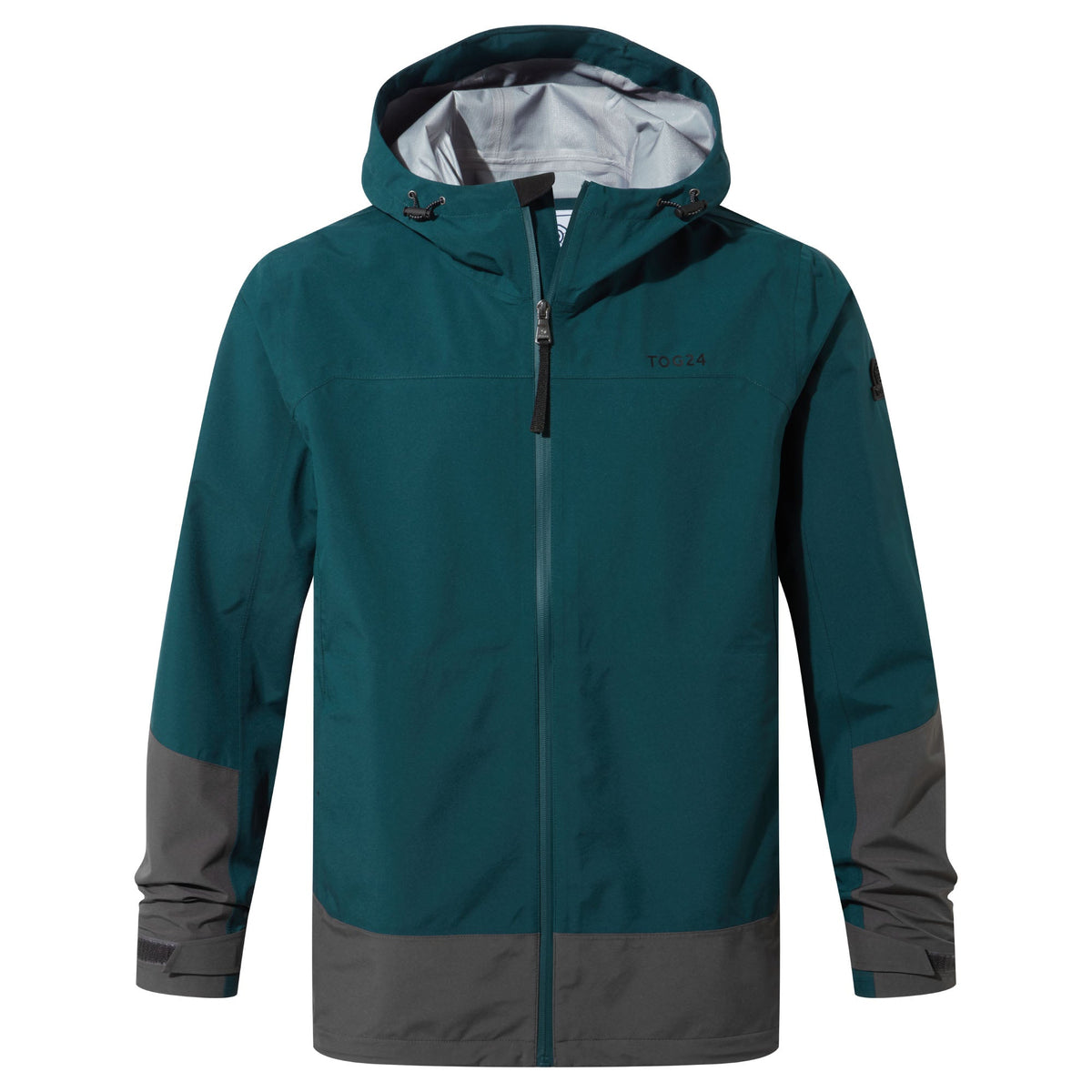 Bowston Mens Performance Waterproof Jacket - Petrol Green - Image 11