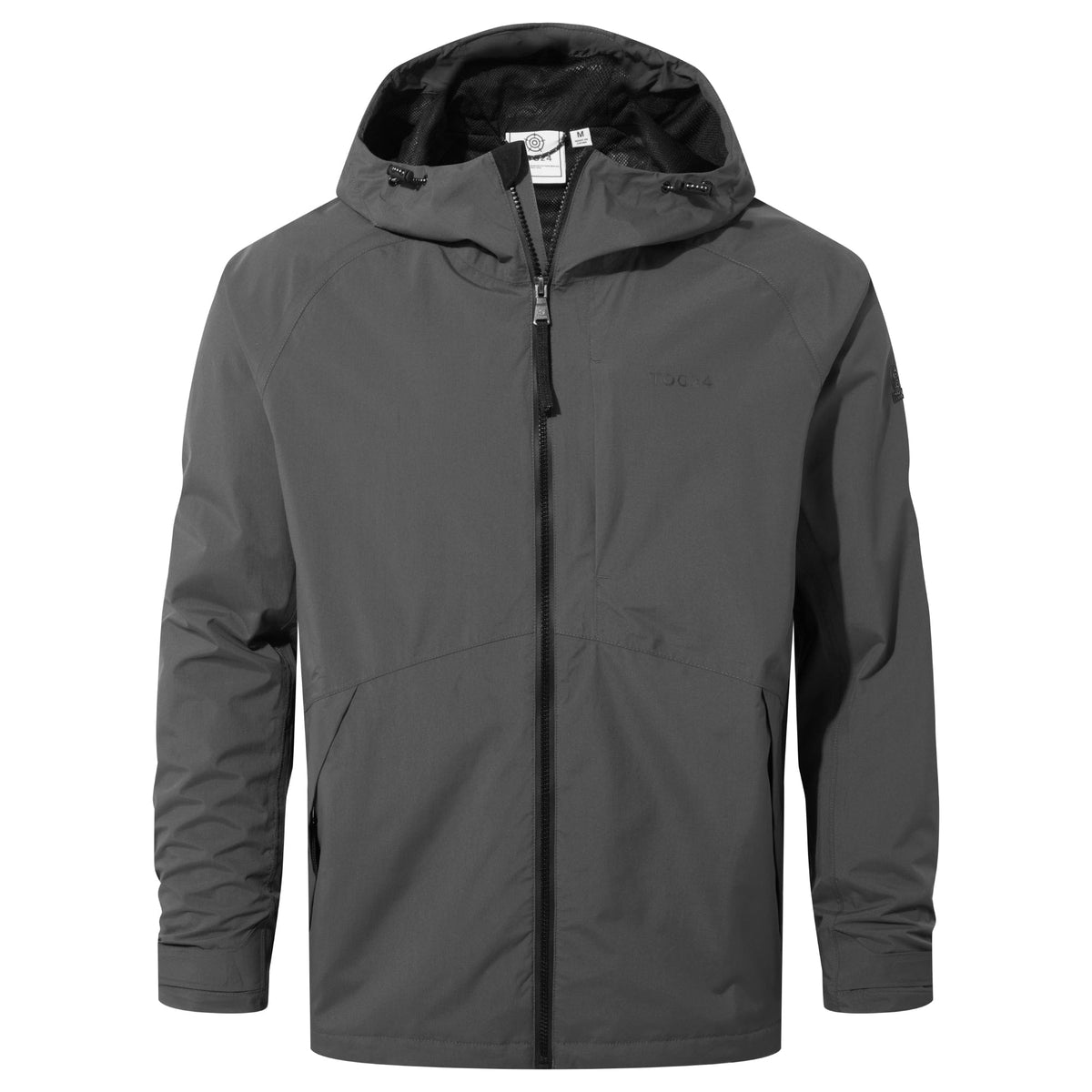 Brigsteer Mens Waterproof Jacket - Soot Grey - Image 8