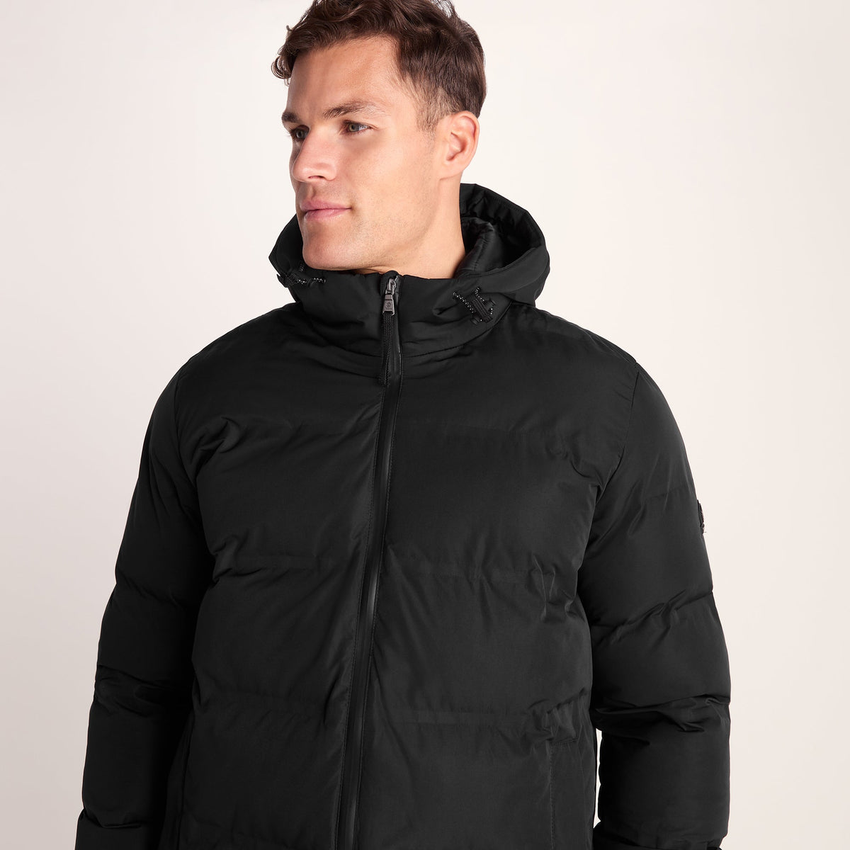 Brinkley Mens Parka - Black - Image 3