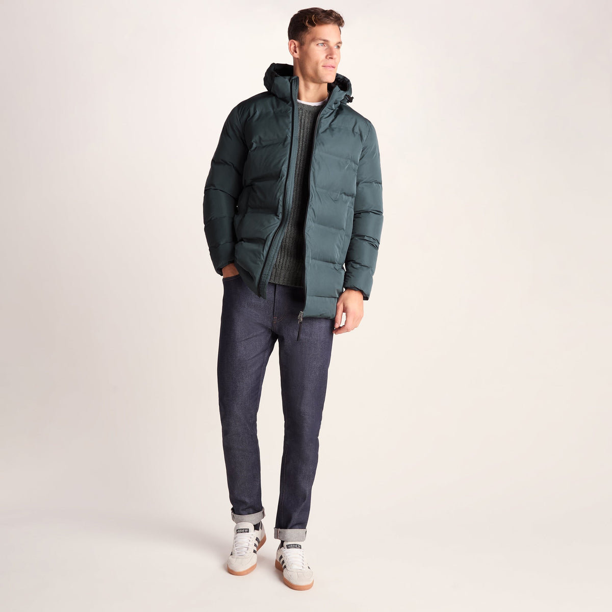 Brinkley Mens Parka - Graphite