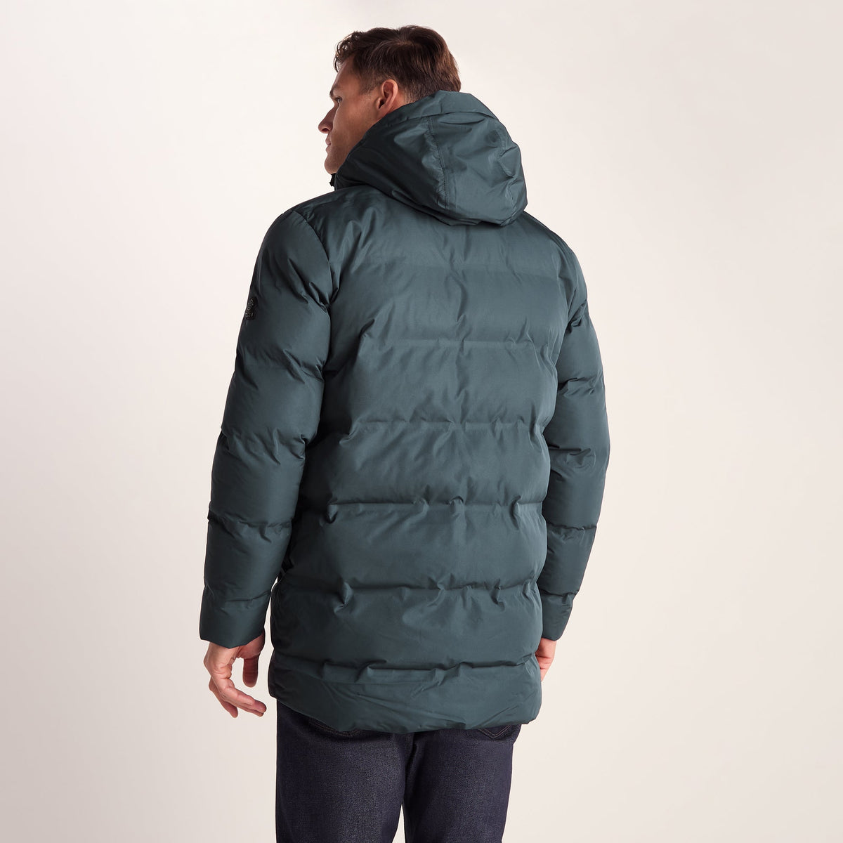 Brinkley Mens Parka - Graphite - Image 5