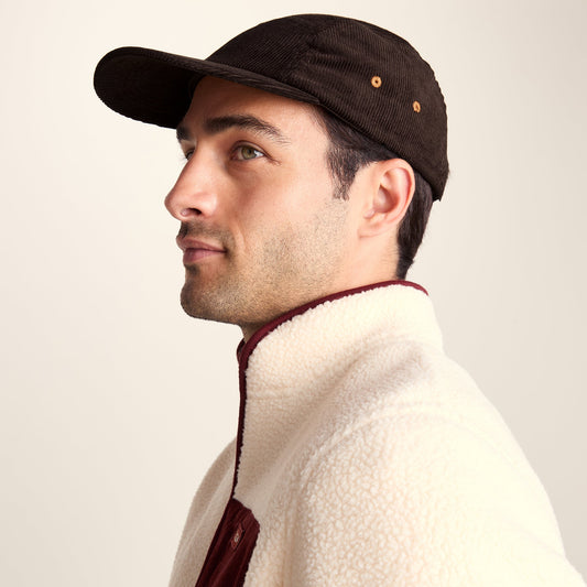 Calderwood Corduroy Cap - Chestnut Brown