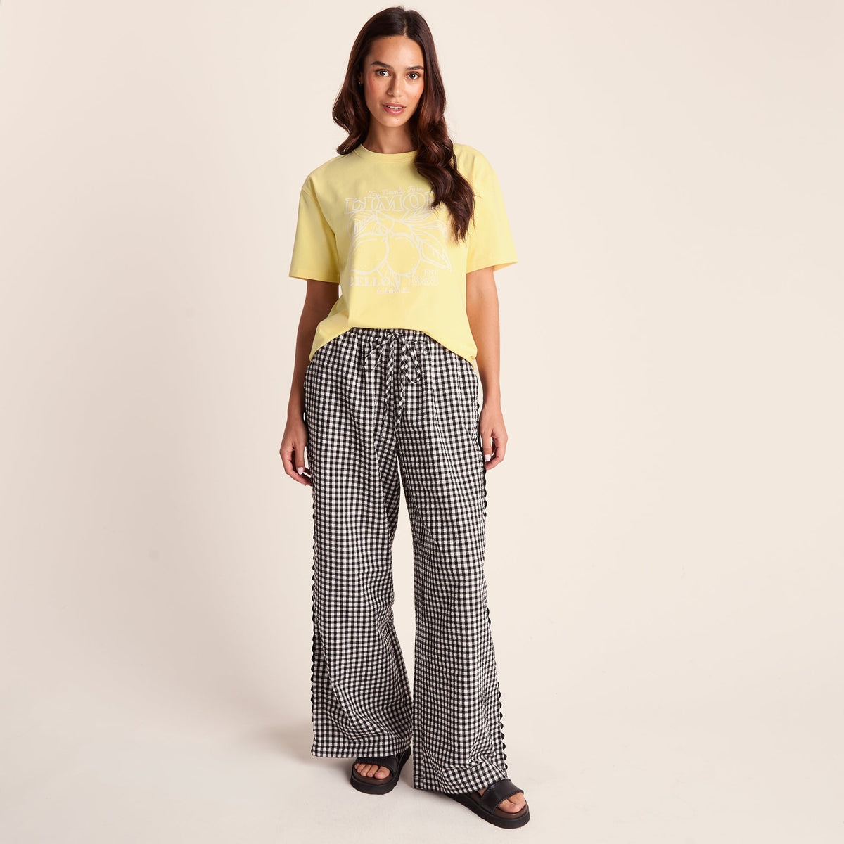 Cello Womens Relaxed Fit Premium Supersoft T-Shirt - Butter Yellow - Image 2