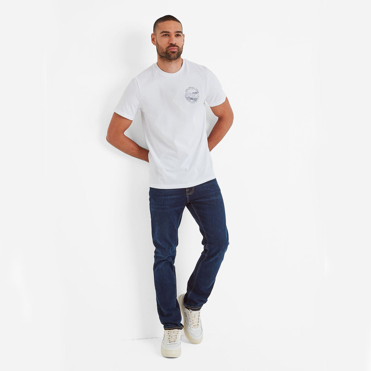 Country Mens T-Shirt - Optic White - Image 3