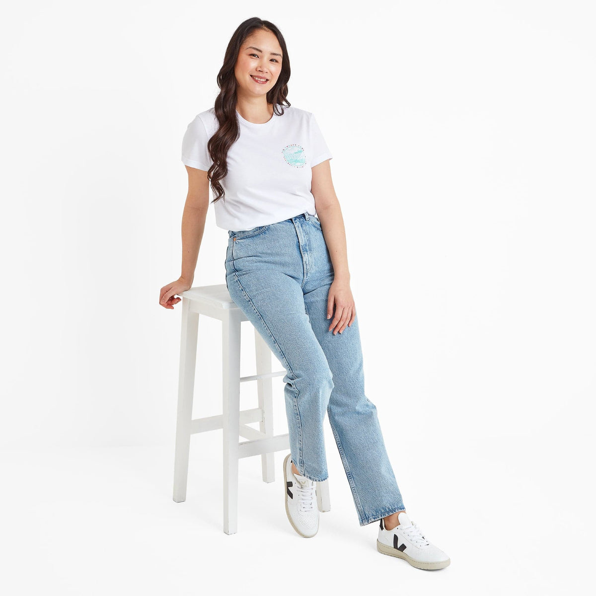 Country Womens T-Shirt - Optic White - Image 4