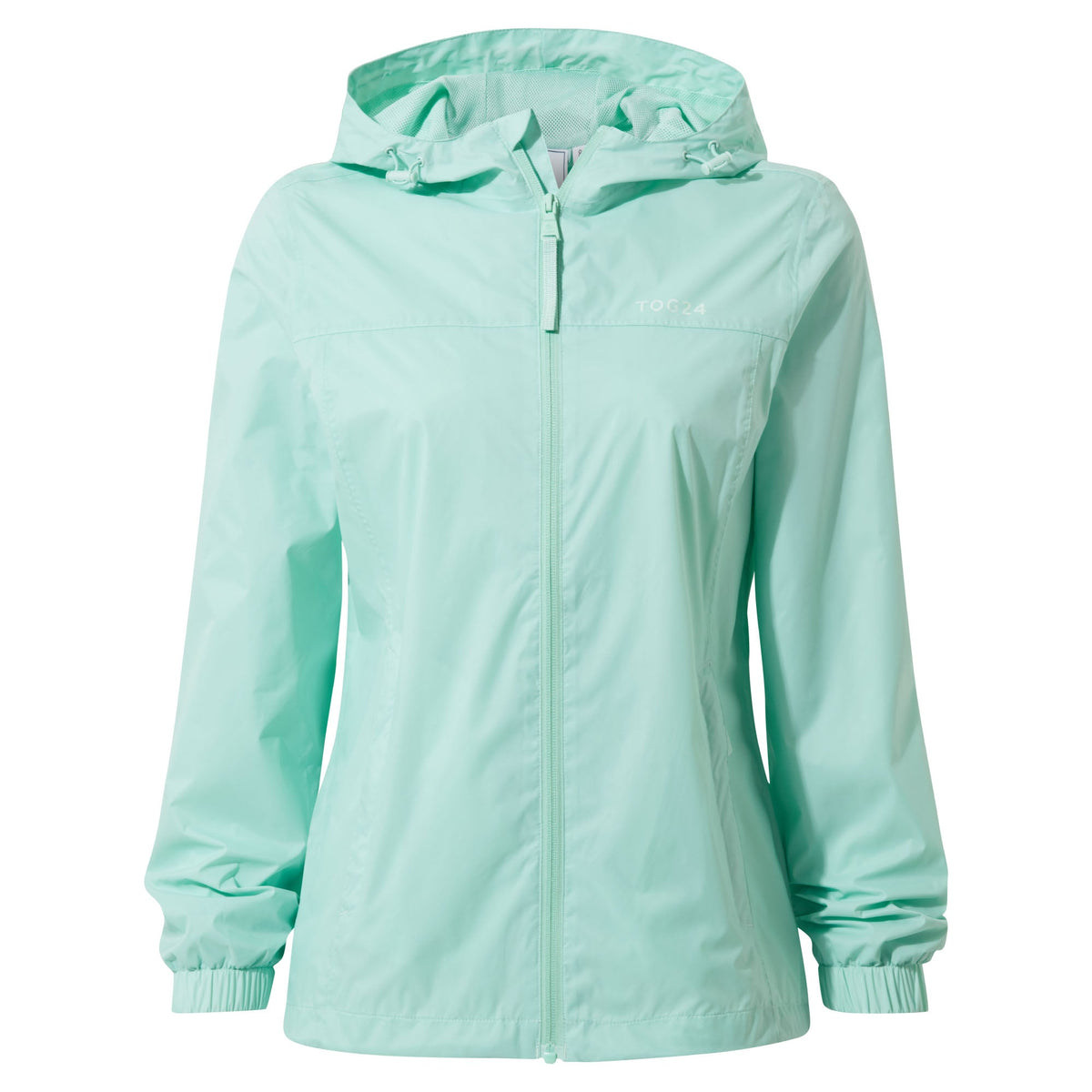 Craven Womens Waterproof Packaway Jacket - Eggshell Blue - Image 10