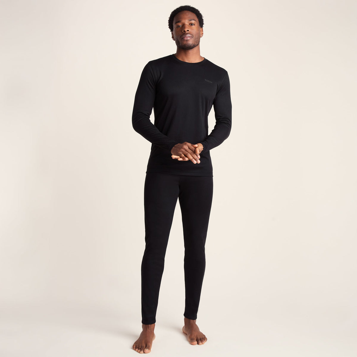 Darley Mens Thermal Base Layer Set - Black - Image 2