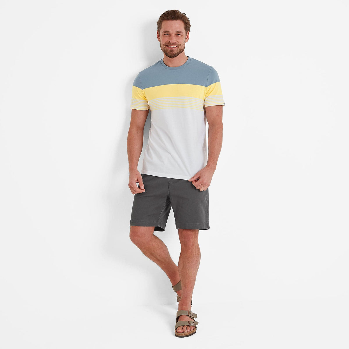 Farndon Mens T-Shirt - Blue Haze - Image 2