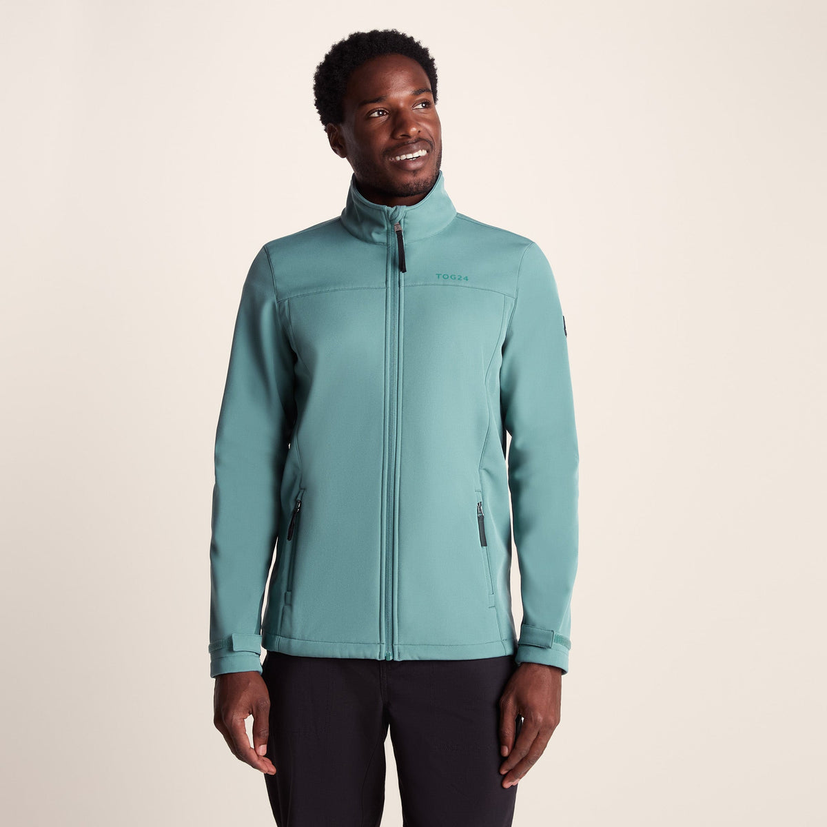 Feizor Mens Shower Resistant Softshell Jacket - Hydro Blue - Image 2