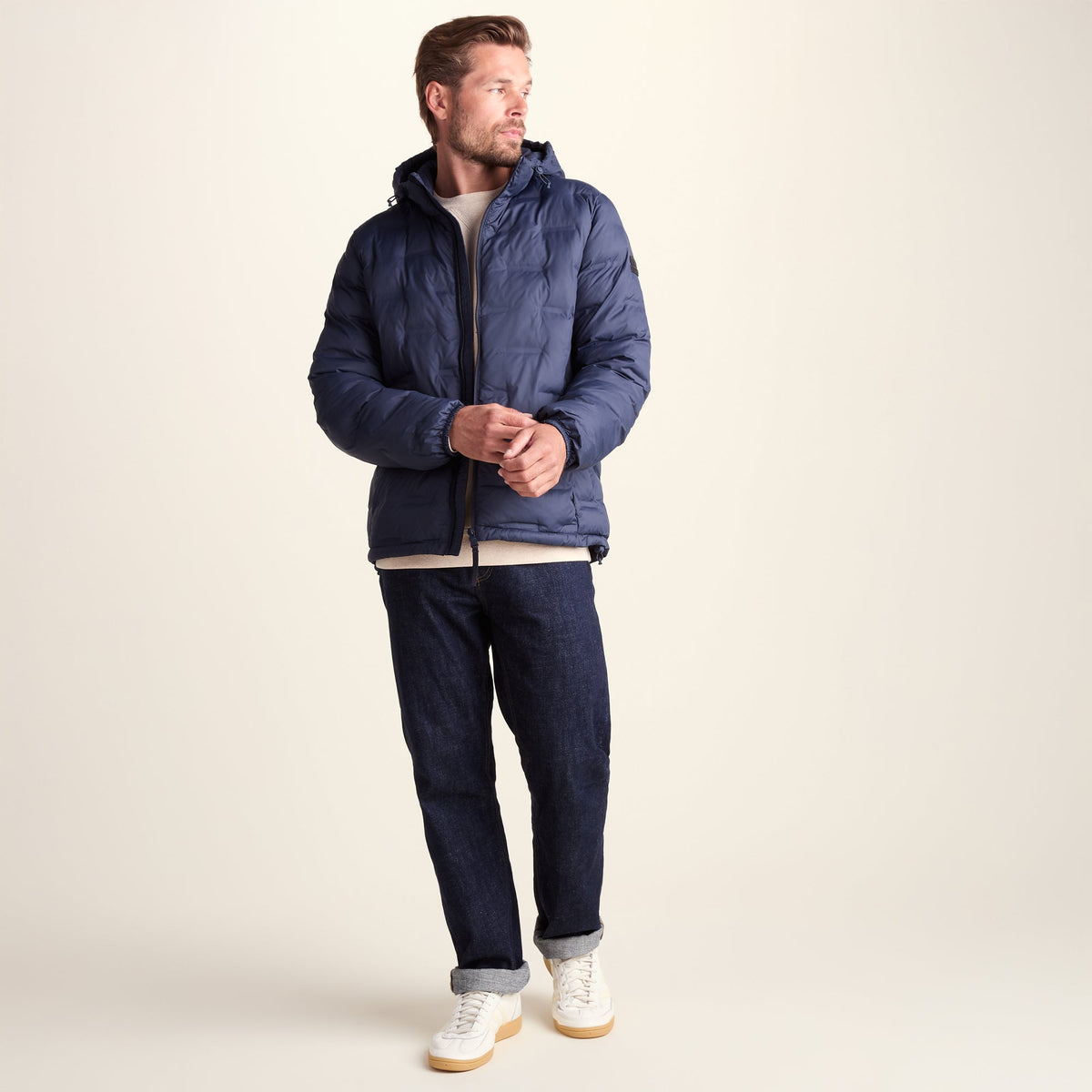 Fender Mens Shower Resistant Insulated Jacket - Dark Indigo - Image 2