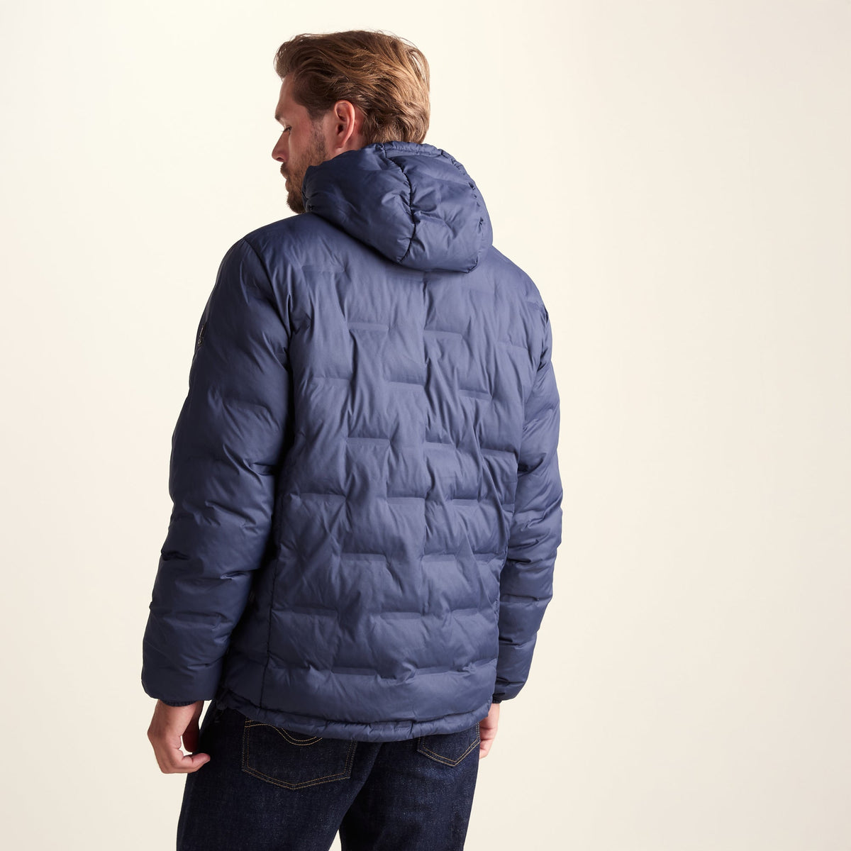 Fender Mens Shower Resistant Insulated Jacket - Dark Indigo - Image 4