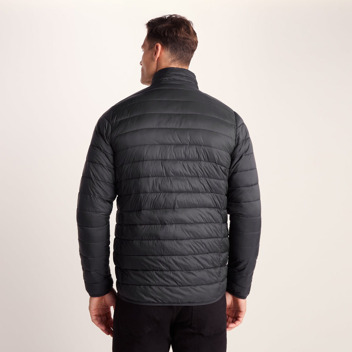 Gibson Mens Insulated Padded Jacket - Black - Image 4