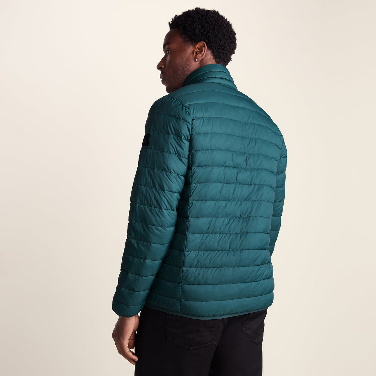 Gibson Mens Insulated Padded Jacket - Dark Turquoise - Image 3