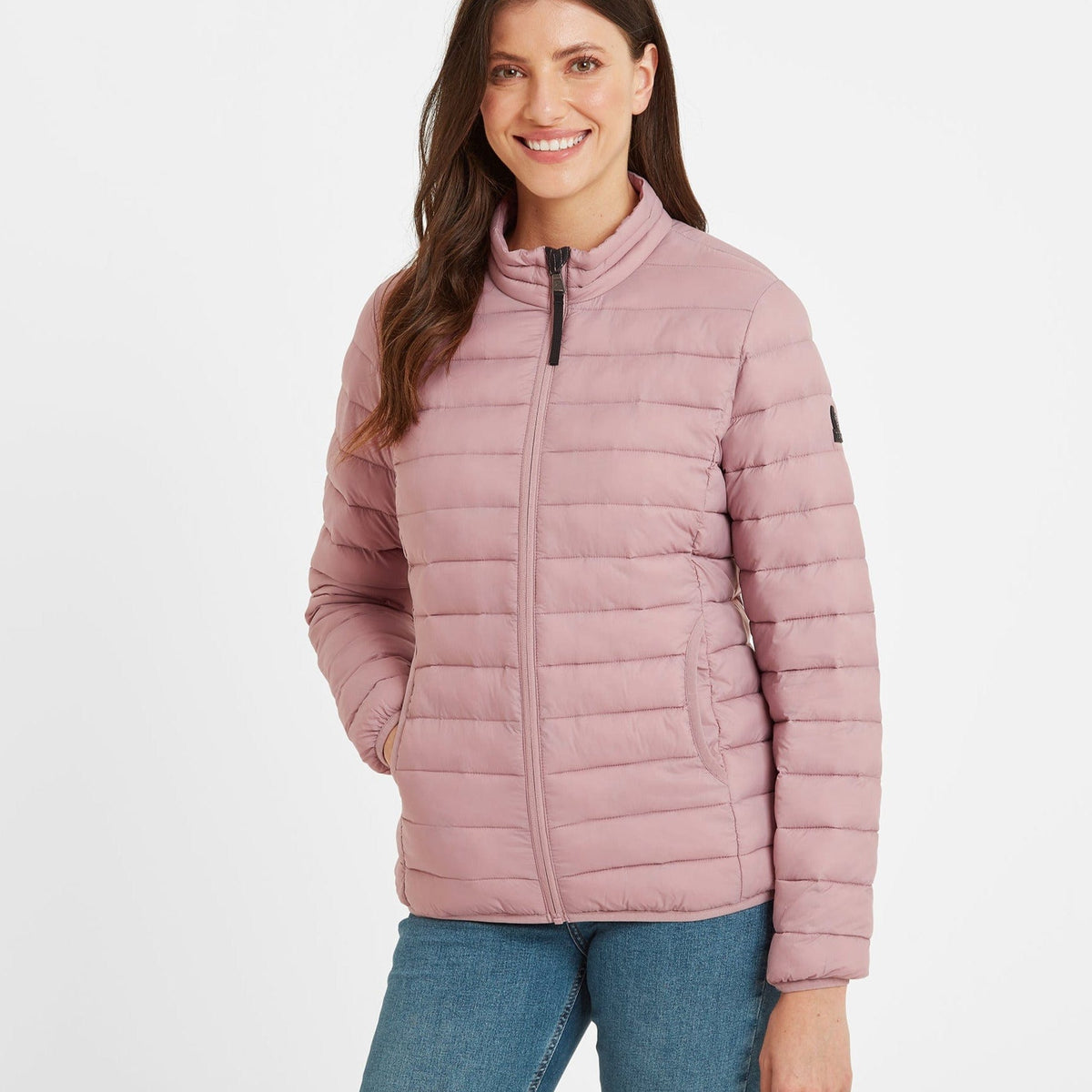 Gibson Womens Insulated Padded Jacket - Faded Pink - Image 2