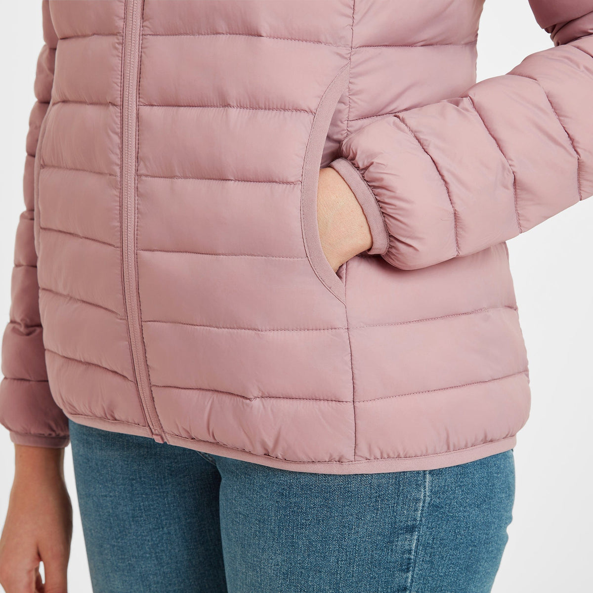 Gibson Womens Insulated Padded Jacket - Faded Pink - Image 9