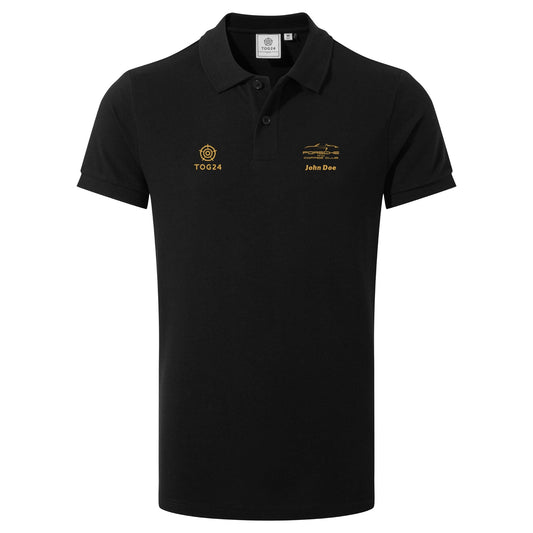 Porsche & Coffee Club Cabriolet Mens - Hamerton Polo Shirt Black