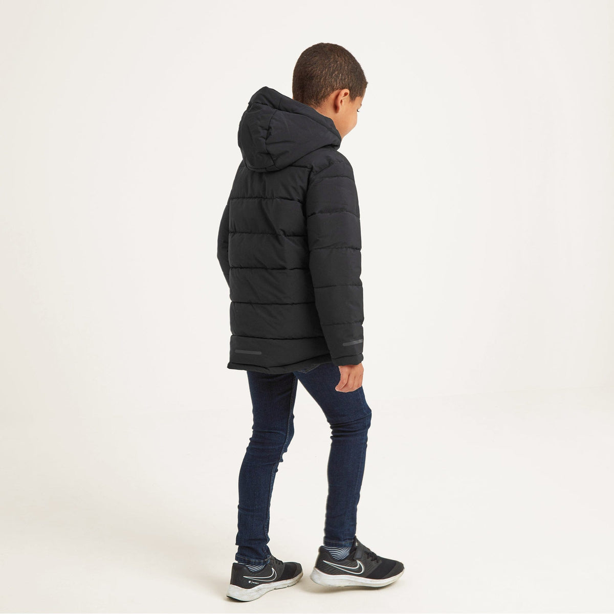 Harecroft Kids Padded Jacket - Black - Image 3