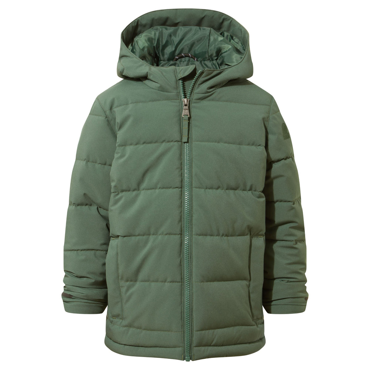Harecroft Kids Padded Jacket - Dark Fern - Image 8