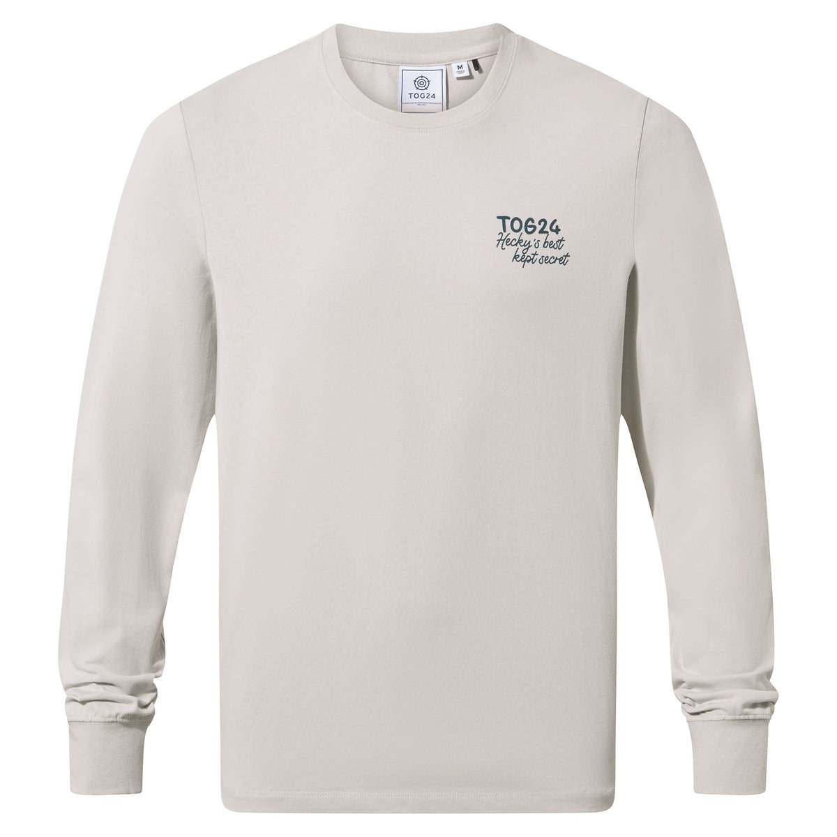 Hecky Mens Long Sleeve T-Shirt - Raincloud - Image 9