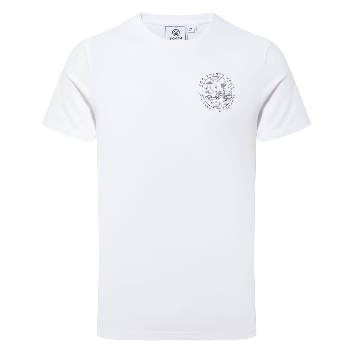 Highland Mens T-Shirt - Optic White - Image 5