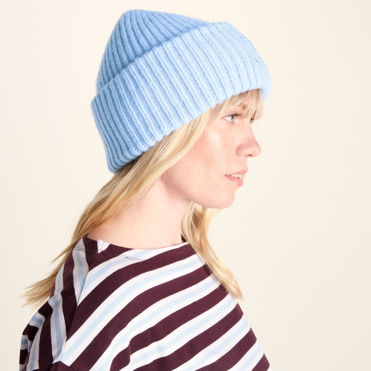Jendon Knit Hat - Powder Blue - Image 2